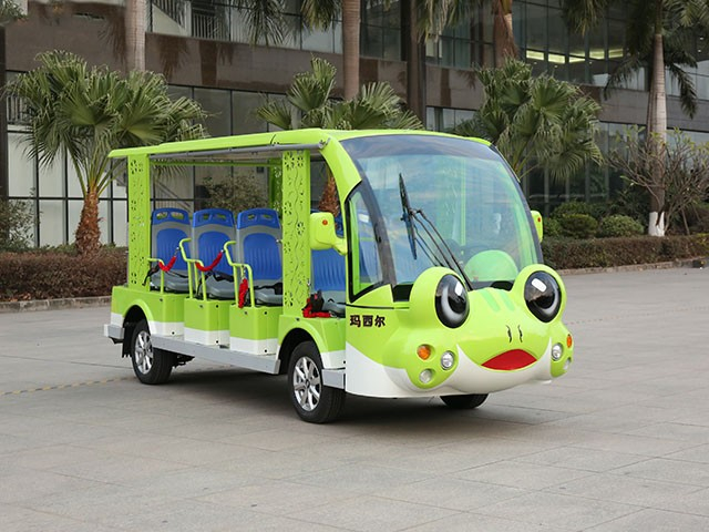 青蛙主题定制款观光车