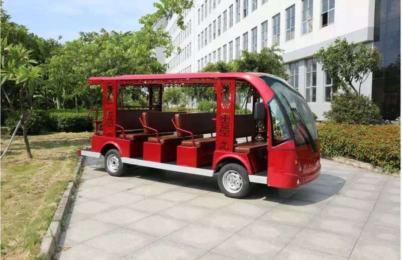 仿古复古款电动观光车
